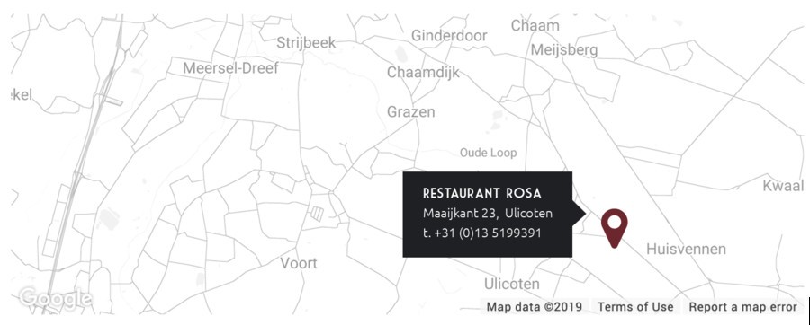 locatie Restaurant Rosa
